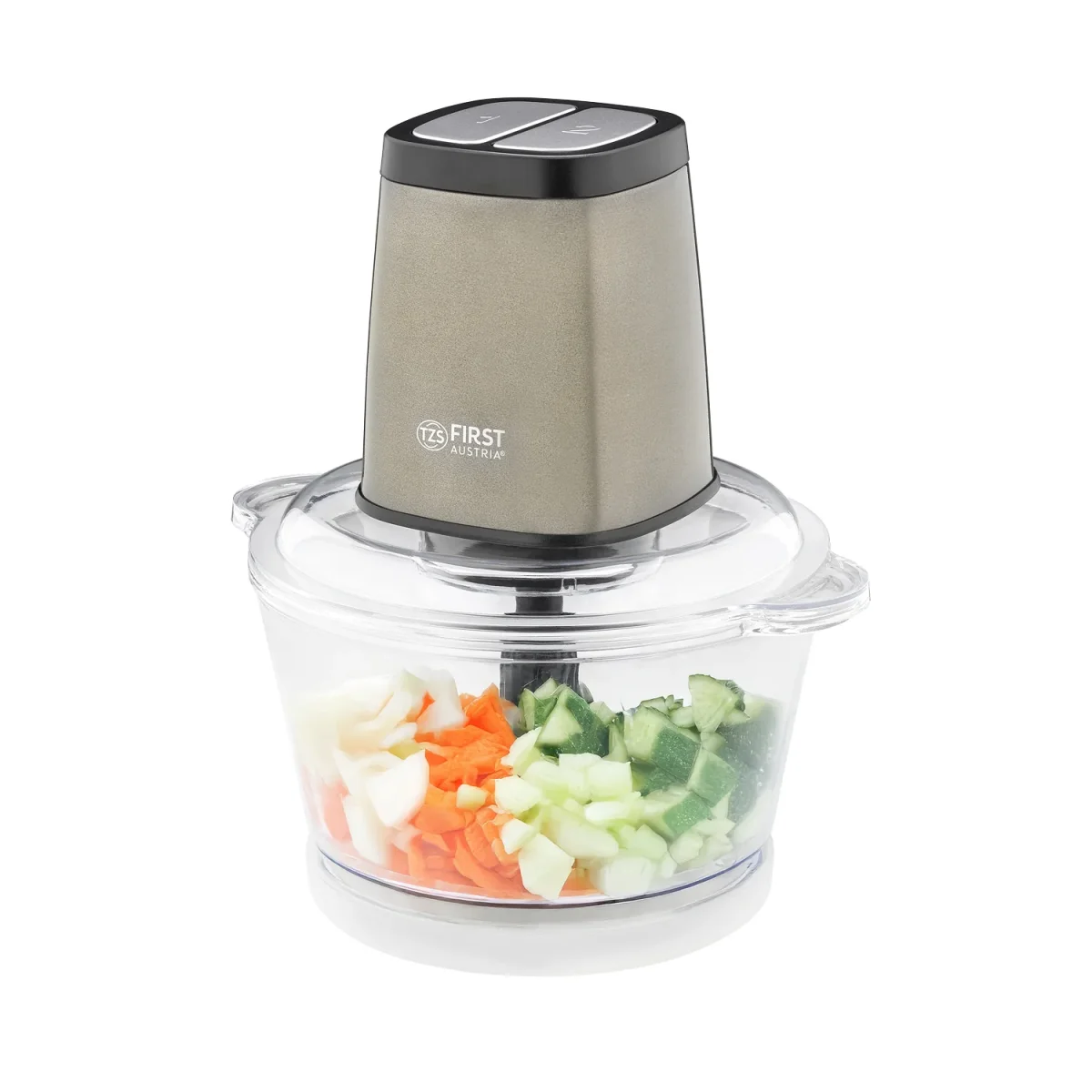 Zerkleinerer 1,7 L Glas, 500 W, 4 Edelstahlmesser – Bild 2