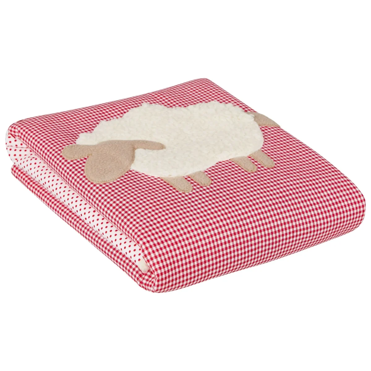 Krabbeldecke mit Schaf und Namen – Bild 6