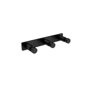 Hakenleiste mit 3 | 5 | 7 Haken „schwarz“