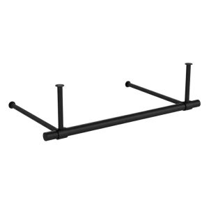 „JULE“ Garderobenstange  Ø 25 mm Metall schwarz