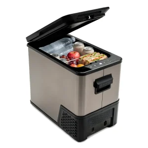 Kompressor-Kühlbox 38L, Dark Steel, Anti-Fingerprint