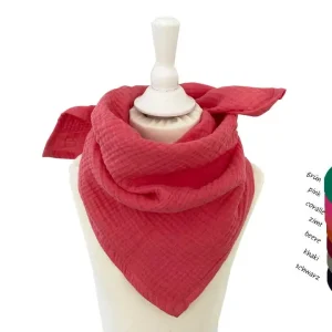 Halstuch Kinder Musselin „coralle“