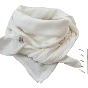 Musselintuch in „offwhite“