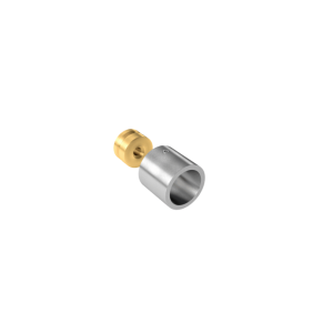 Schrankrohrlager für Schrankrohr Ø 25 + 30 mm „matt gebürstet“