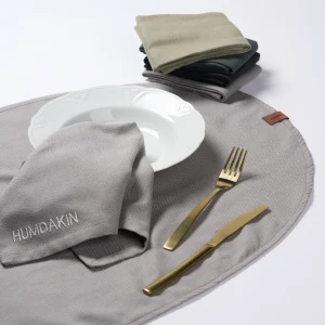 Serviette - 2er Pack - Stone