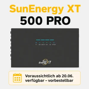 SunEnergyXT 500 Pro Speicher 5kWh Balkonkraftwerk Normalpreis