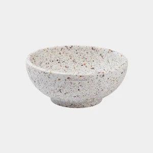 Terrazzo Schüssel - Genova - Red/Beige