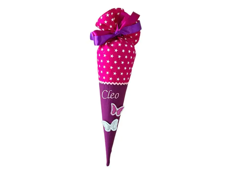 Kleine Schultüte „Schmetterling“ personalisierbar